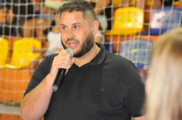 Foto - Inauguração Cadeiras - Ginásio de Esporte Félix e Pedroso