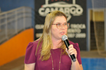 Foto - Inauguração Cadeiras - Ginásio de Esporte Félix e Pedroso