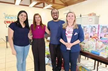 CMEI Mãe Rainha recebe novos brinquedos pedagógicos para a Brinquedoteca