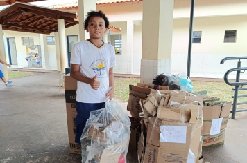 Programa Recicla Nova Fátima é sucesso nas escolas municipais e arrecada mais de meia tonelada de recicláveis