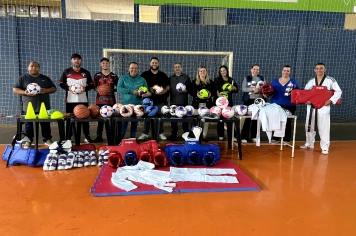 Nova Fátima recebe Kit Esportivo Multimodalidade para fortalecer atividades esportivas e sociais
