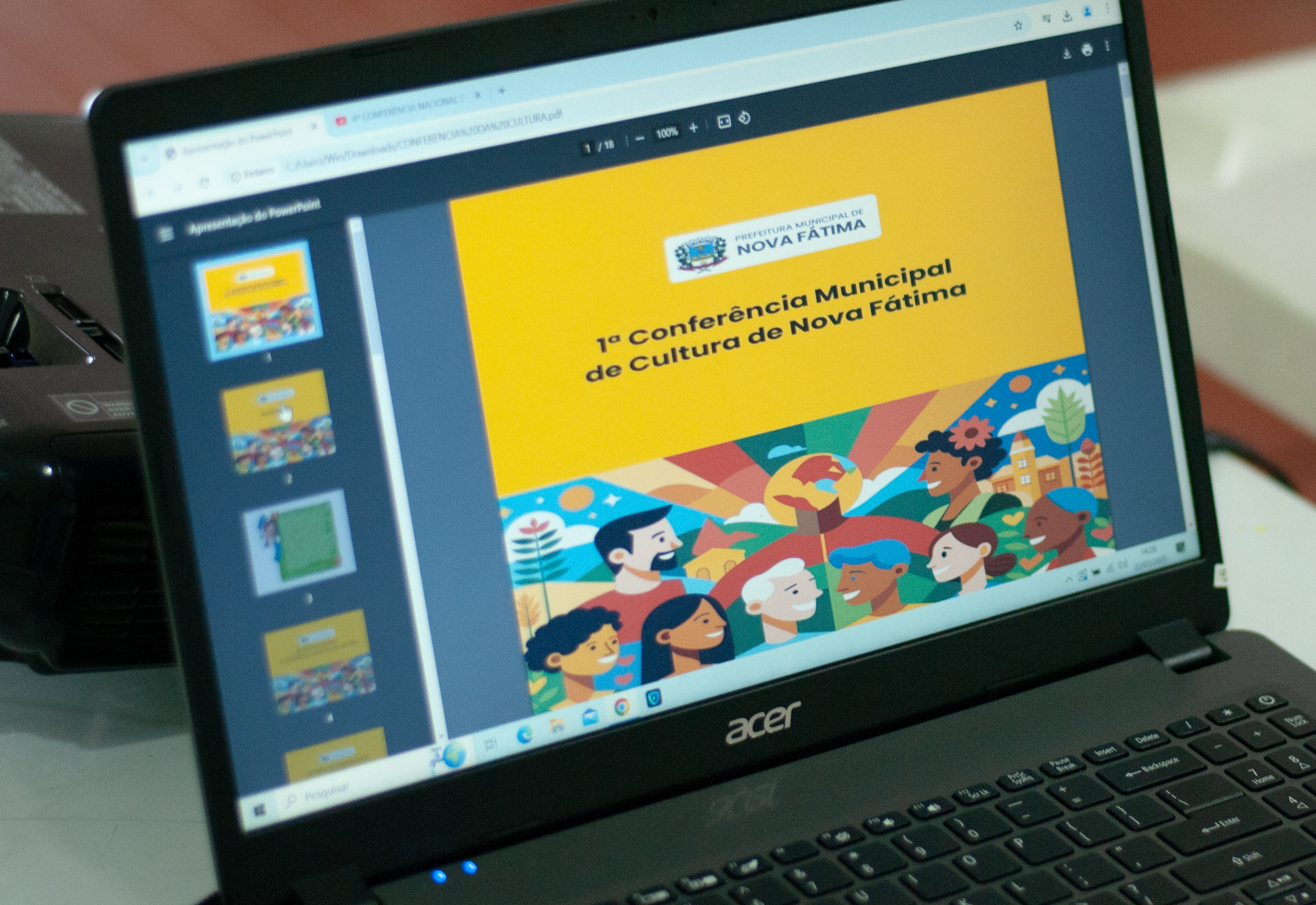 Nova Fátima celebra sucesso da 1ª Conferência Municipal de Cultura 